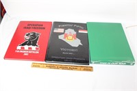 Three Military books-Fightin Fifth,This is our war