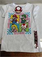 Super Mario t-shirt kids medium size 8