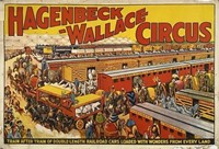 HAGENBECK-WALLACE CIRCUS POSTER