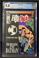 Batman 497 CGC 9.8 Bane Breaks Batman's Back