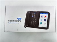 Clear Captions CC Blue Phone, New