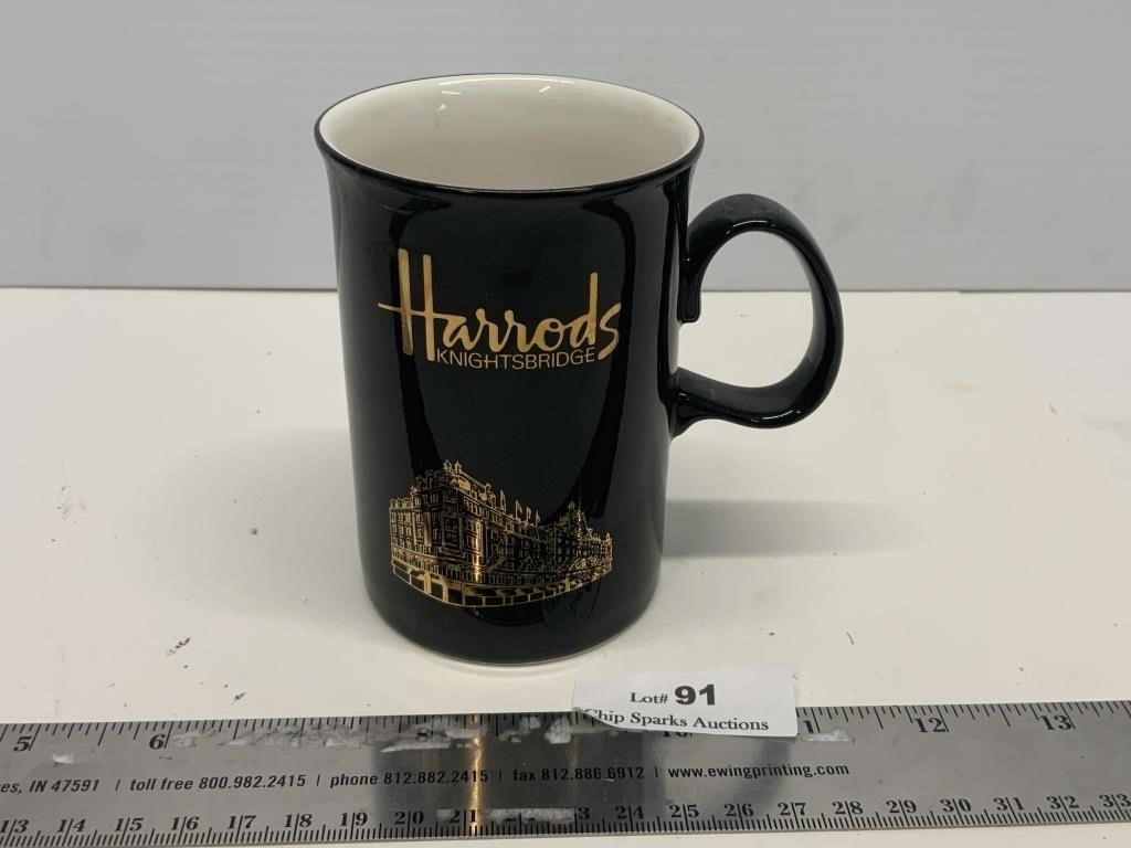 Harrod’s Knightsbridge Fine Porcelain Coffee Mug