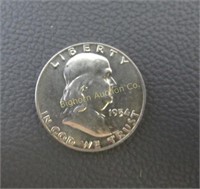 Franklin 1954-D Silver Half Dollar "Nice"