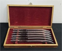 Vintage Coast Cutlery Company steak knife set
