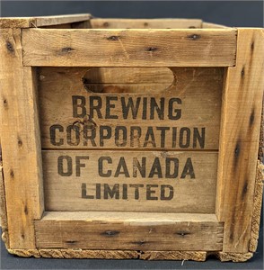 Antique Brewing Corporation Crate
