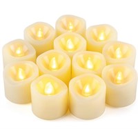 $30 Tea Lights Candles With Remote Control 12 Pcs