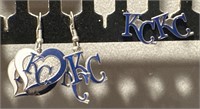 Kansas City Royals earrings