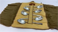 (6) Gotham Sterling marked spoons  weighing