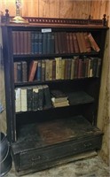 Victorian bookcase - needs work - not including