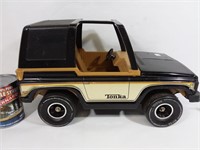 Camion jouet Tonka vintage en métal et plastique
