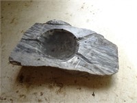 Stone Ash Tray Approx 9x6