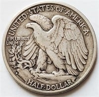US 1935 HALF DOLLAR silver coin