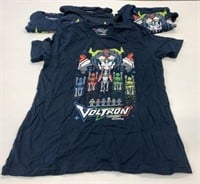 3 New Voltron Size L T-Shirts