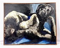 Painting, G. Sullivan "The Nude" 32" x 40" canvas