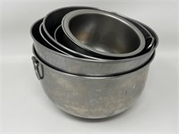 Metal Mixing Bowl Set Bowls