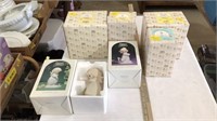 Precious moments figurines 6 boxes in lot