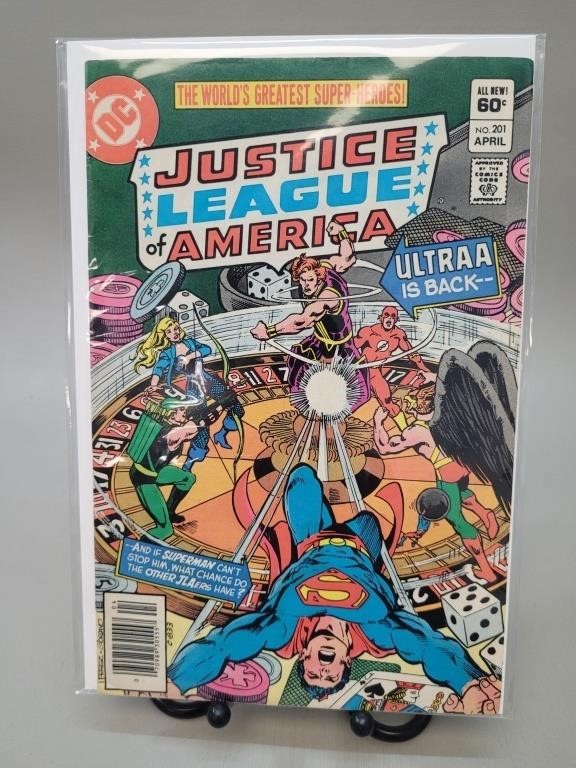1982 DC , Juctice League of America comic