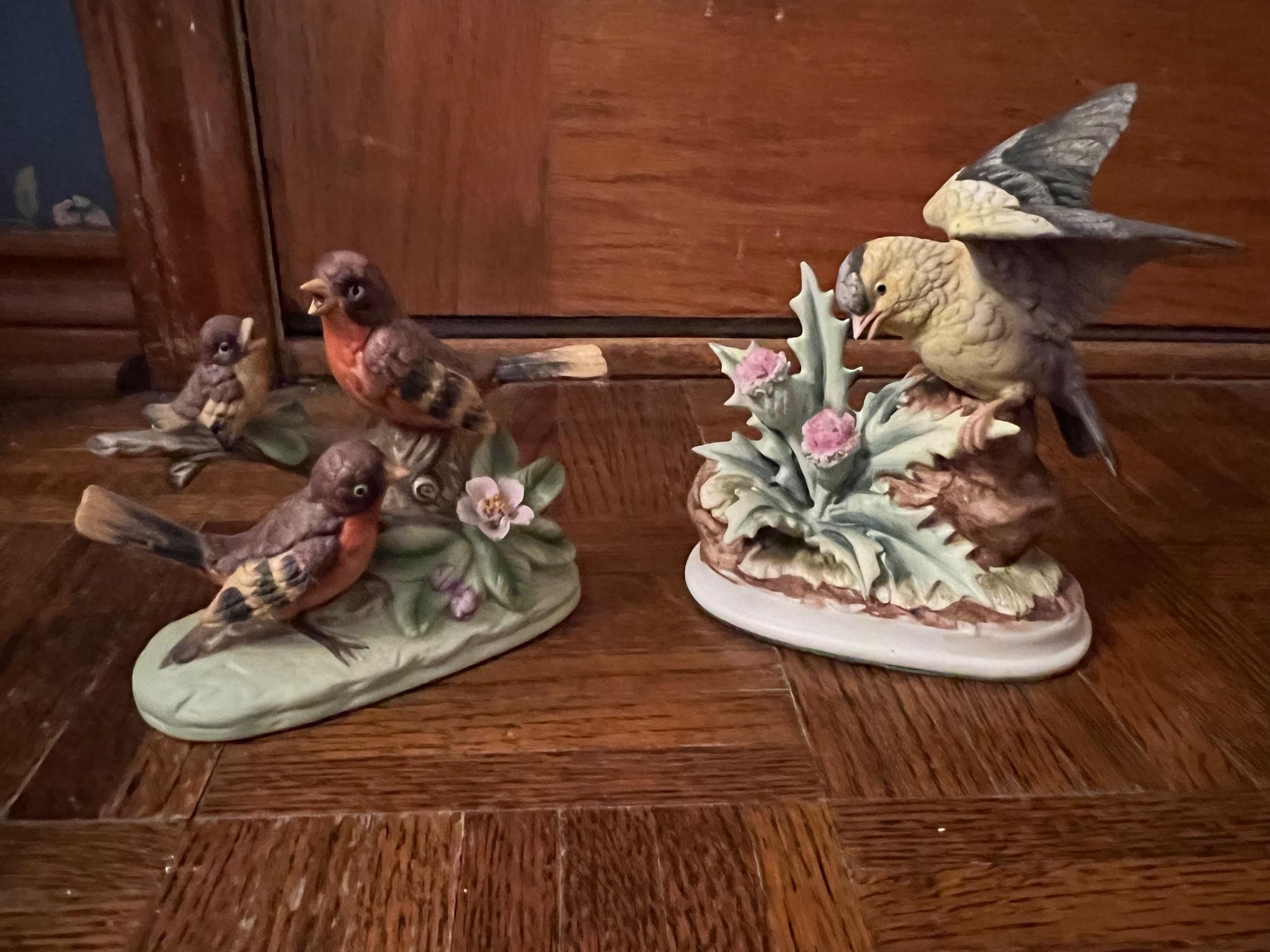 BIRD FIGURINES