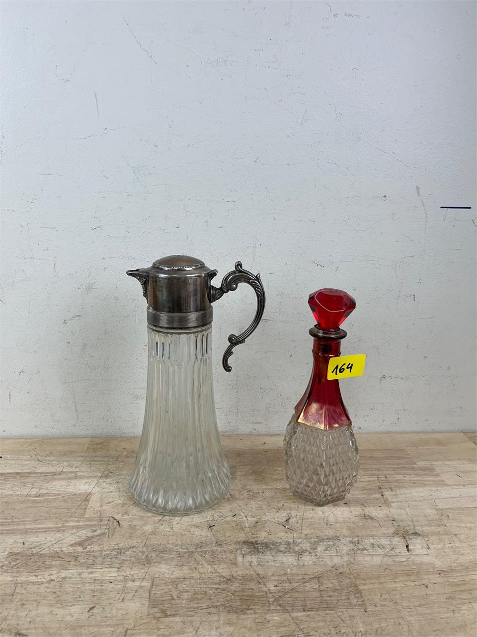 Lot of Vintage Carafe