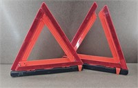 2pc Set Roadside Triangles in case