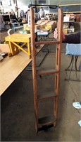 wooden bunk ladder