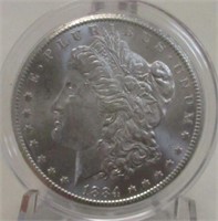 1884-CC MORGAN SILVER DOLLAR