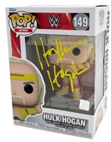 Hulk Hogan Autographed Funko Pop! Figure (w/Belt)