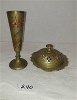 INDIA INCENSE BURNER AND CALAIS