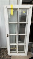 Vintage window panes, 2 items in lot,