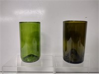 Recycled Wine Bottle Glasses