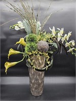XL Faux Flower Arrangement in Floor Vase