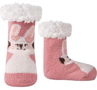 HELLO WINTER, BUNNY THEMED FUZZY WARM SOCKS FOR