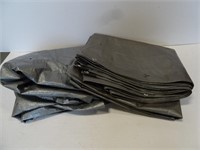 Lot of 2 Tarps