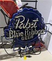 "Pabst Blue Ribbon Beer" Neon Sign (1st of 2)