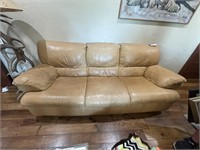Leather Couch 7ft