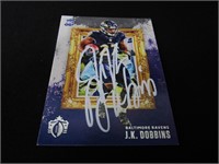 2020 PANINI GK J.K. DOBBINS AUTOGRAPH RC