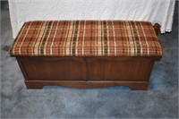Lane cedar lined blanket chest; as is