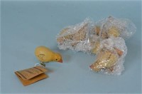 Annie Schickel Collection  Wood Carved Chick