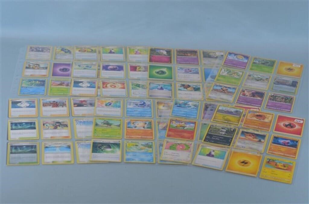 8 Sheets of Pokemon Cards