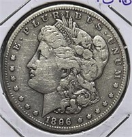 1896-S  Morgan Dollar