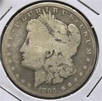 1895-O  Morgan Dollar