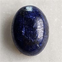CERT 10.20 Ct Cabochon Madagascar Blue Sapphire, O