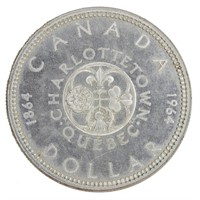 Canada 1964 Silver Dollar