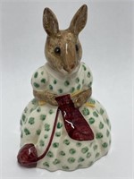 Royal Doulton Bunnykins Figurine Busy Needles