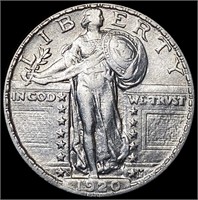 1920-S Standing Liberty Quarter CLOSELY