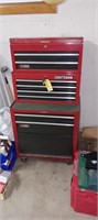 CRAFTSMAN TRIPLE STACKED TOOL BOXES ON WHEELS