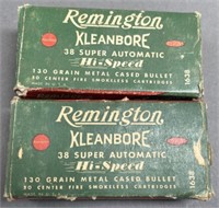 100 rnds Remington .38 Super Ammo
