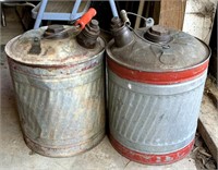 2 Metal Gas Cans