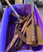 Tote of Garden Tools