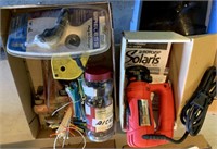 2 Trays - Rotozip, Pipe Wrenches, etc.